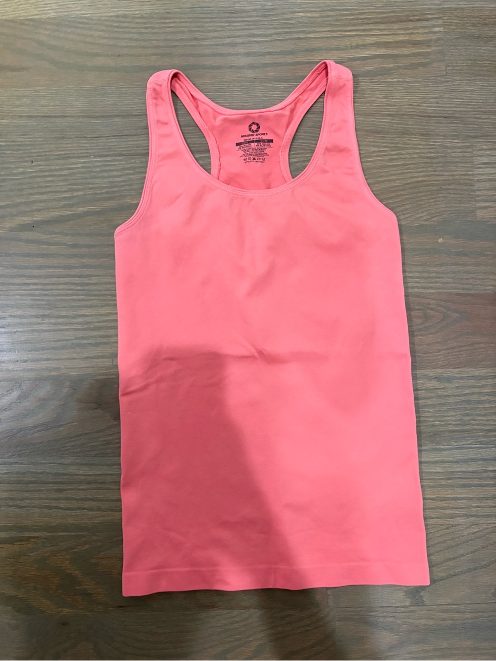 Women's Coral Racerback Tank Top